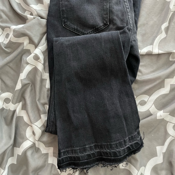 Forever 21 High-Rise Split Flare Jeans - Picture 6 of 6